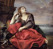 Andrea Sacchi The Death of Dido oil